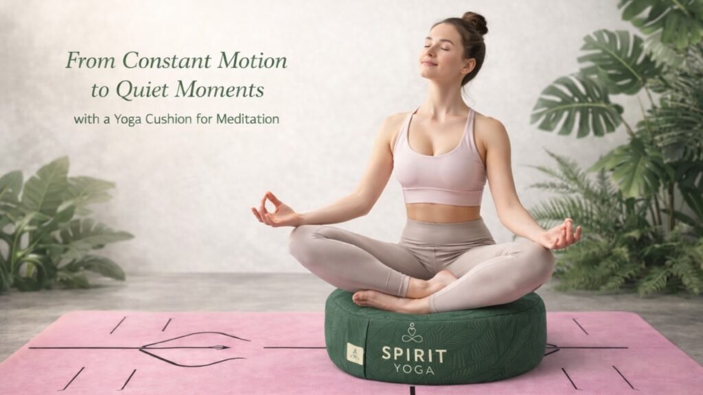 yoga cushion for meditation