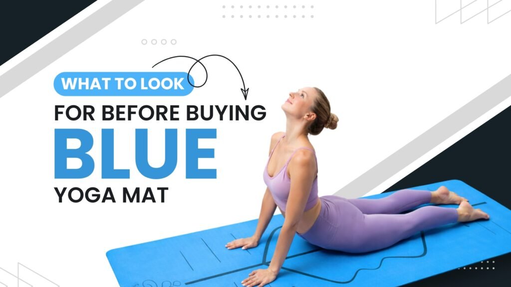 Blue Yoga Mat